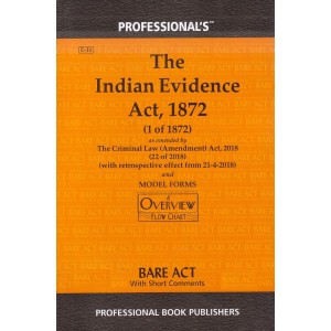  Professional's Indian Evidence Act, 1872 Bare Act [Edn. 2022]